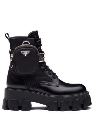 bota da prada|prada military boots.